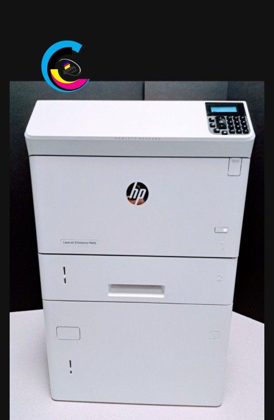 ✅️Laser Printer DUAL-TRAY🔷️Hp LaserJet Enterprise M604🔷️Printing Speed Up To 52ppm🔷️Extra Tray Capacity 1,500 Paper-Sheets🔷️USB 2.0🔷️Ethern🔷️🔷️