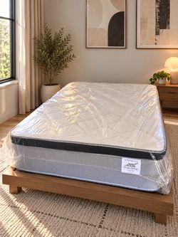 Brand New 14” Pillow Top Full Size Mattress – Top Quality & Fast Same-Day Delivery 🚛 All Sizes Available!