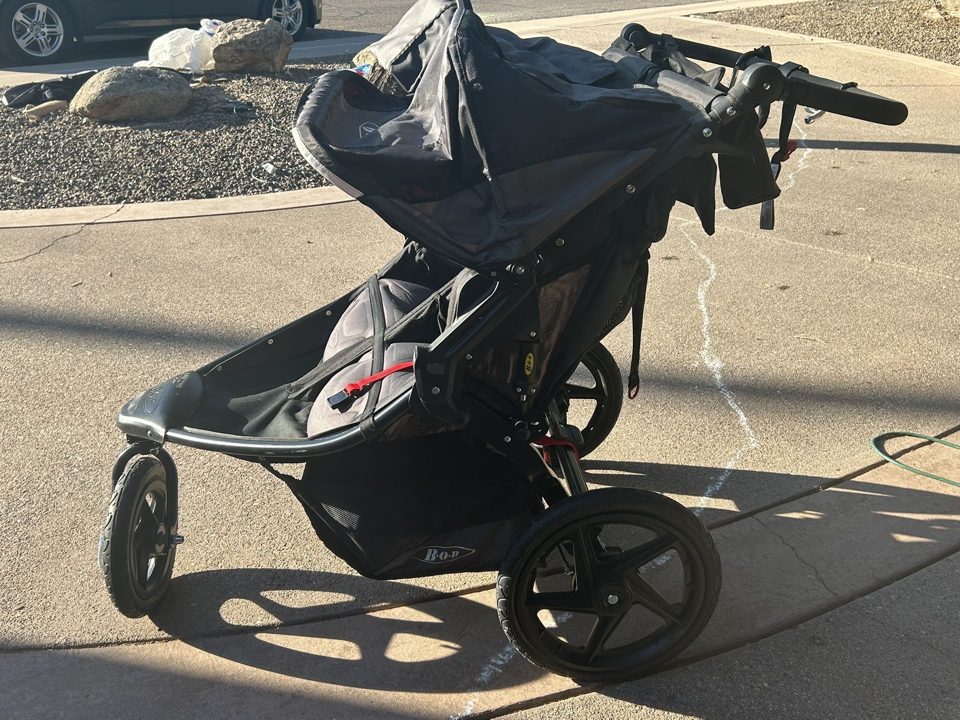 Double Bob stroller