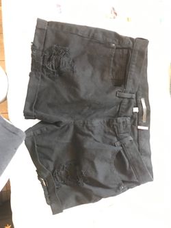 Black shorts