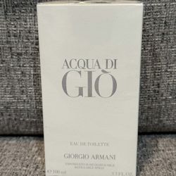 Brand New Acqua Di Gio By Georgio Armani 100ml 3.3oz 