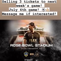 La Galaxy Game 3 Tickets