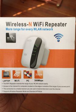 Wireless N WiFi repeater