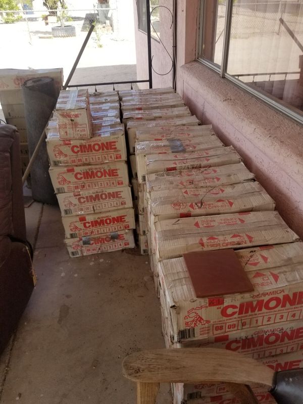 6x6 Italian Red Quarry Tile For In Tucson Az Offerup 6x6 Italian Red Quarry Tile