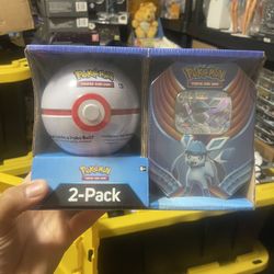 Pokeball And Pokémon Card 2pack