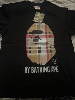 Bape shirt burberry style