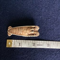 Japanese lobster netsuke