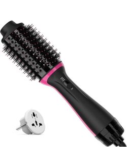 Dual Voltage Hair Dryer Brush for European Travel, Plus 2.0 Blow Dryer Brush