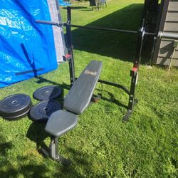 Bench Press with Weights/Olympic Bar