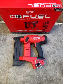 Milwaukee M18 FUEL Brushless Cordless 18-Gauge 1/4 in. Narrow Crown Stapler (Tool-Only)