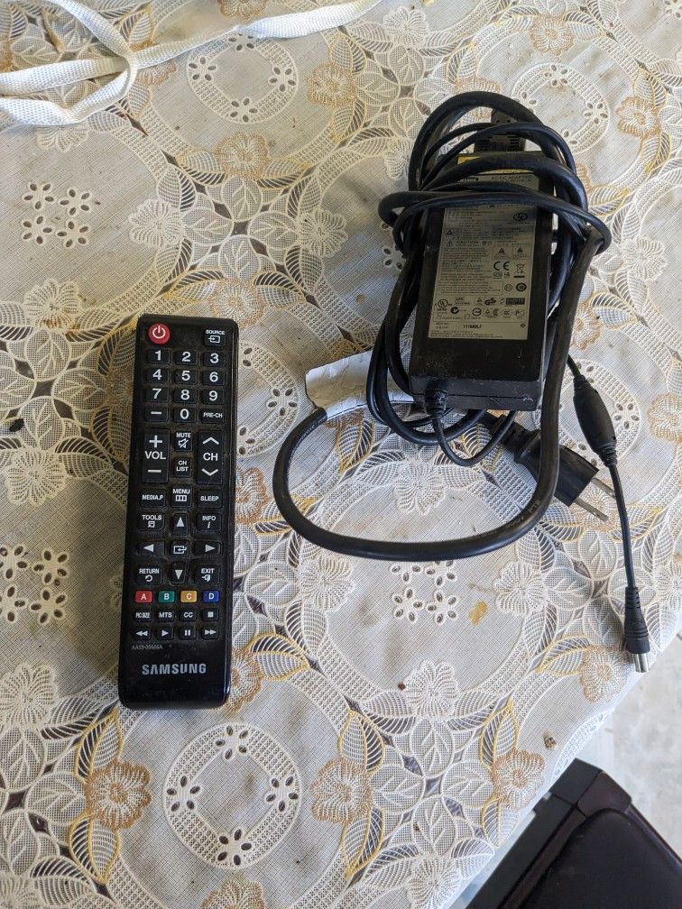 Remote And Power brick For Samsung TV's.I