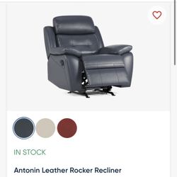 Recliner And Rocker Sofa