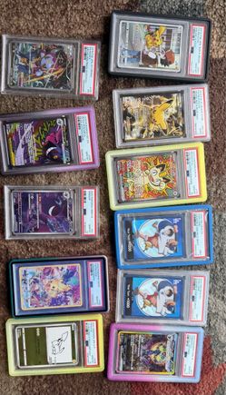 PSA Graded Pokemon & One Piece Card Lot