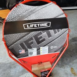 New Lifetime 5860 Slam -It  Basketball Rim And Net