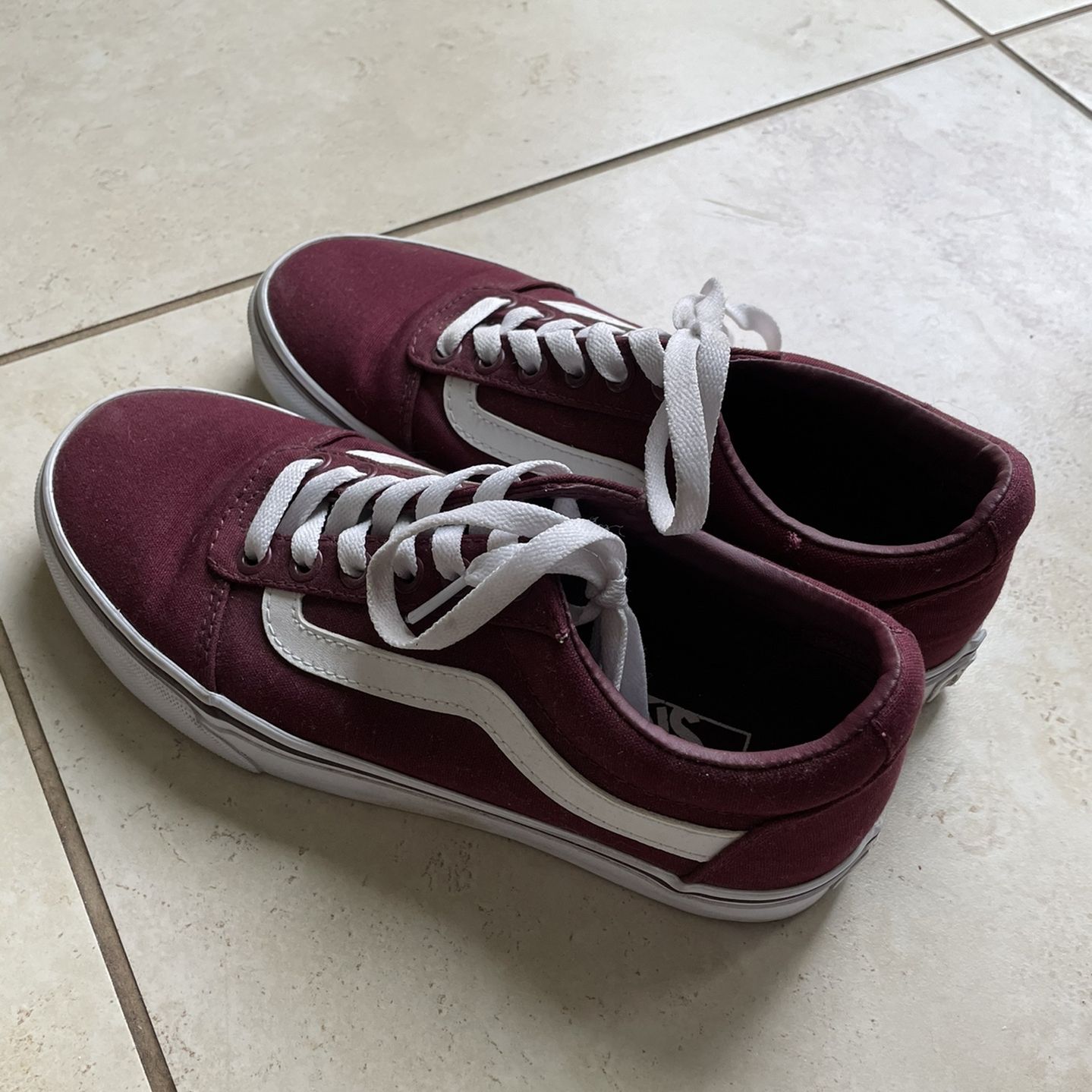 Maroon Old Skool Vans