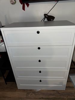 Metal 5 draw dresser