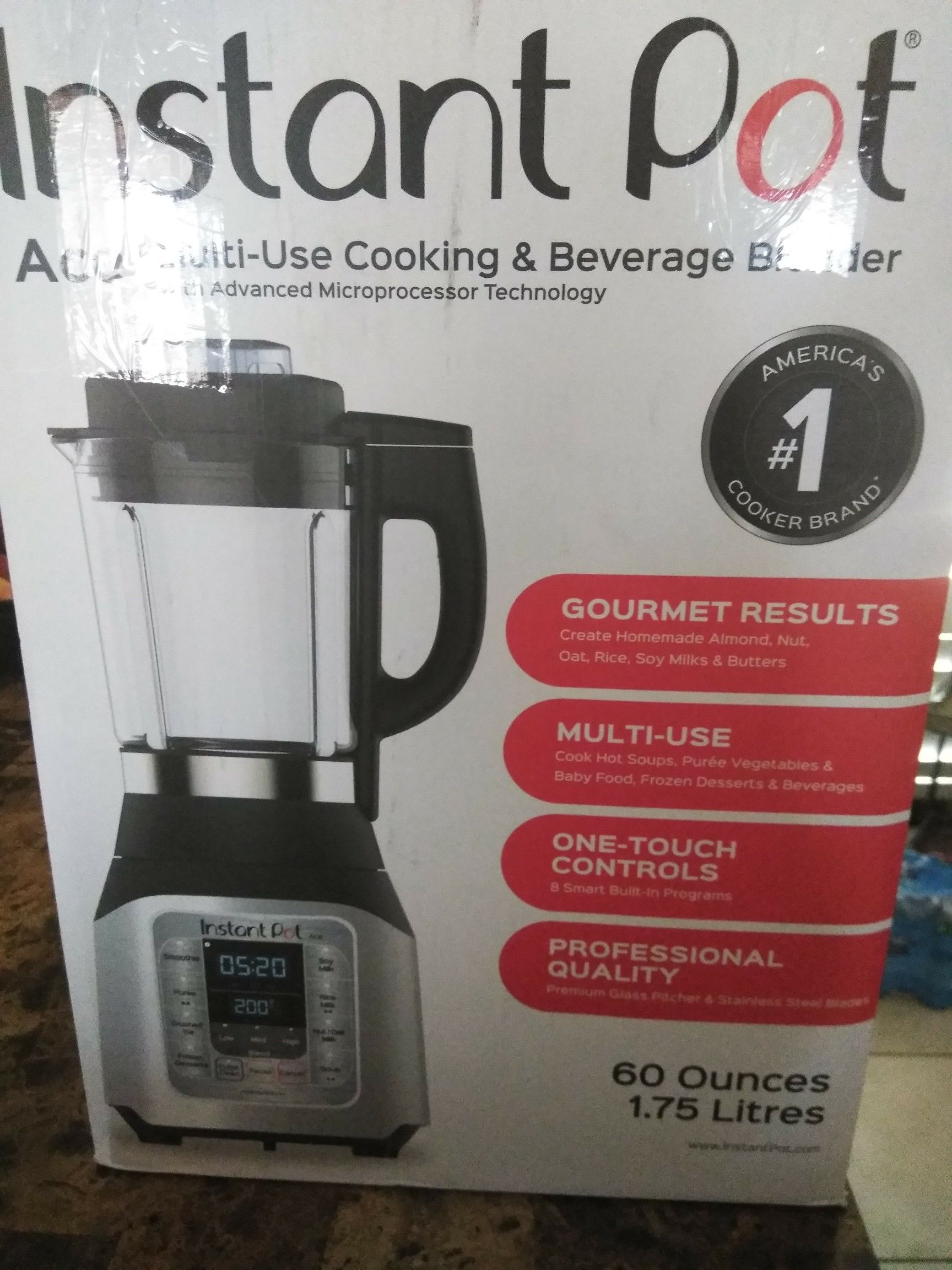 Instant pot blender/cooker/mixer