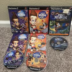 Jimmy Neutron PS2 Lot
