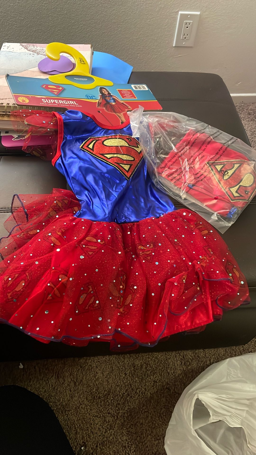 Supergirl Size 5 Toddlers