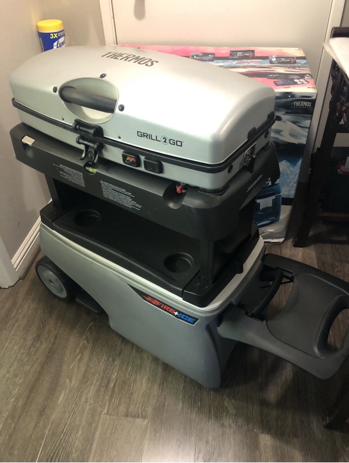 Thermos Fire & Ice Combo Grill 2 Go **BRAND NEW** for Sale in Foster