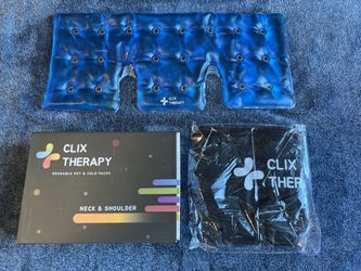 Clix Therapy Hot Cold Reusable Pack Neck And Sholders 
