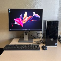 Dell System 24 Inch LCD Inspiron 3668 i7 256 SSD 16GB Windows 11 