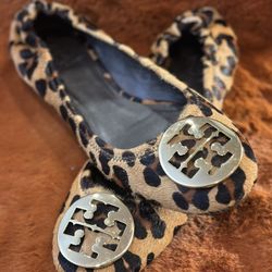 Tory Burch Leopard Flats