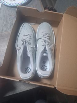 Air Force ones Grey & White (Brand new, never worn)