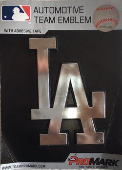 Los Angeles Dodgers Chrome Emblem
