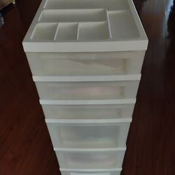 Brand New 6 Drawer Storage Cart With Wheels 