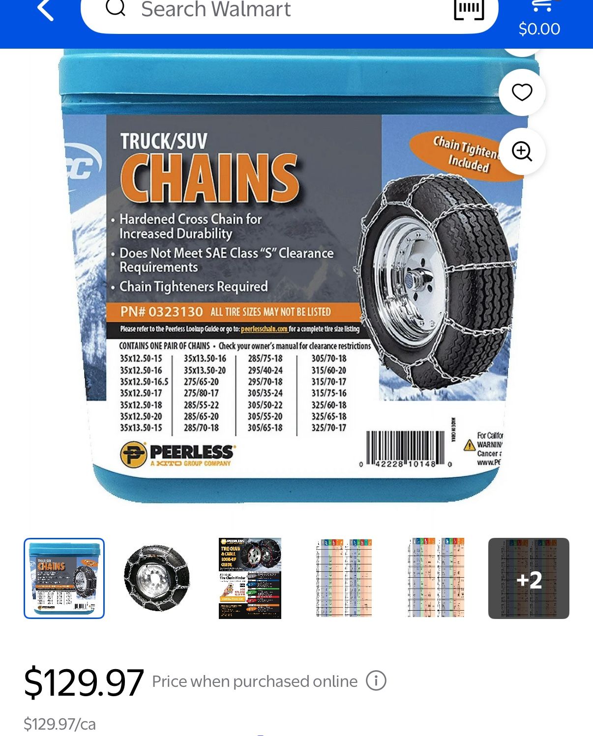 Truck SUV Chains