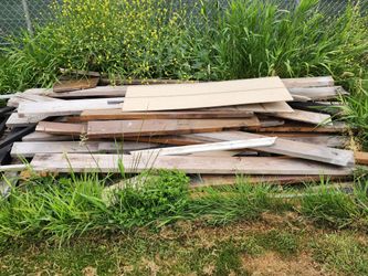 Old wood pieces