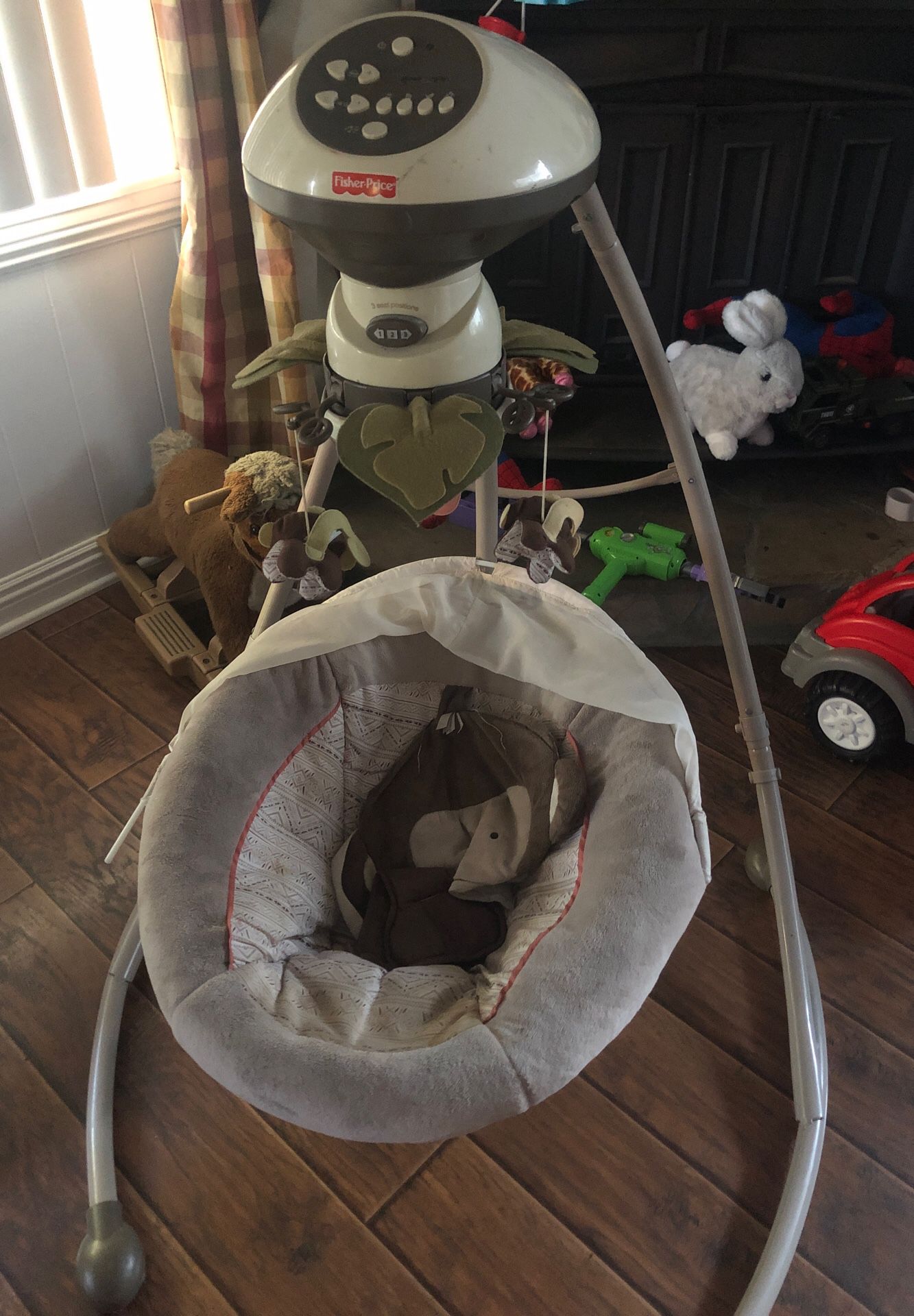 Baby car seat and swing