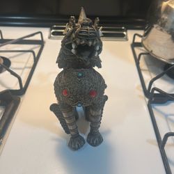 Antique Tibetan Foo Dog Sculpture 