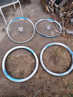 26" Bicycle wheels and tires