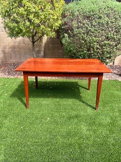 Solid Wood Rectangular Dining Table