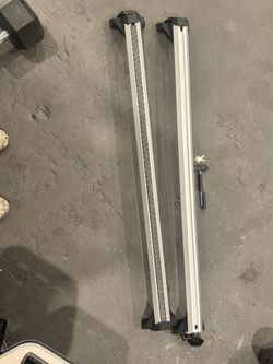 2023 Q7 OEM Audi Roof Rack Crossbars with Key & Tool