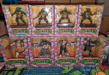PCS 1/8 Scale Ninja Turtles Statues