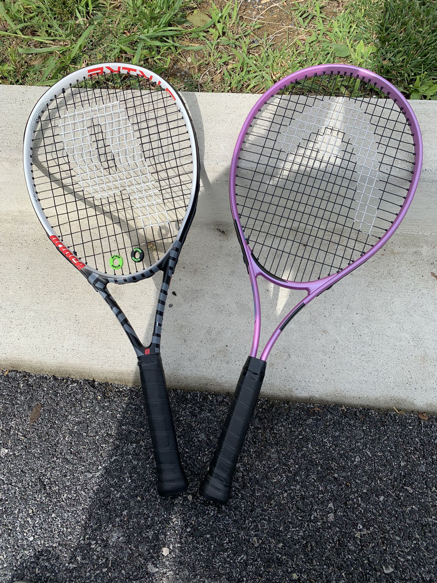 His/ Hers Tennis Rackets