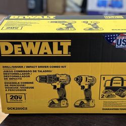 Dewalt Drills 20 V Combo