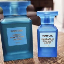 Tom Ford Mandarino Di Amalfi Acqua women's perfume, 1.7oz 75% full 