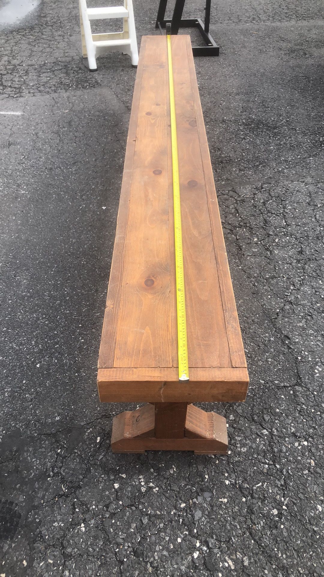 Special Wood Outside Bench Very Strong Good Condition