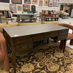 C&B Morris 60” Chocolate Brown Desk