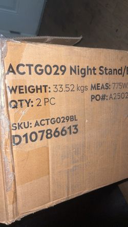 Double nightstands