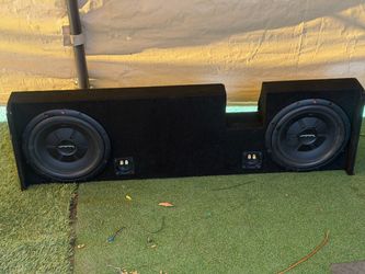 Rockford Fosgate 12 inch subwoofers shallow