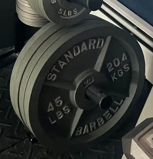 Standard Barbell Company 45 Lb Deep Dish Plates
