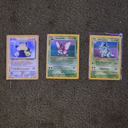 Pokémon Jungle Error Cards