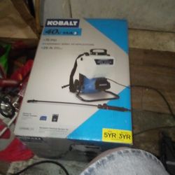 Kolbalt 40volt Sprayer Bran New In  Unopened  Box  Charger And Batt Included Retail169 Will Sell For 130