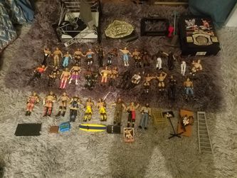 WWE wrestling dolls