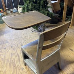 Antique School Desk